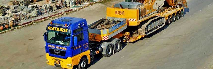 Image of heavy vehicle transport